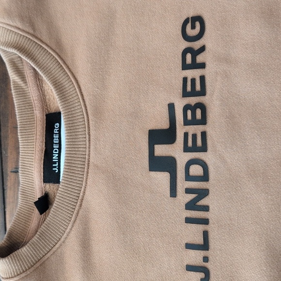 J. Lindeberg Alpha Crew Pullover Sweatshirt Runs Small - Picture 3 of 9